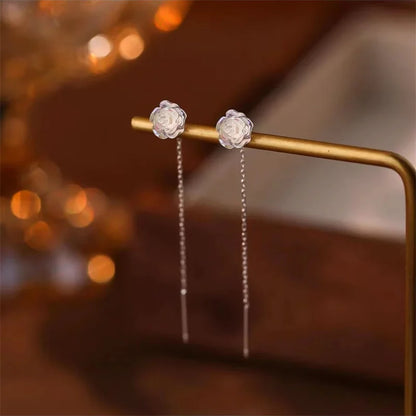 Women's Fashionable  DanburiteBall Pendant  Earrings